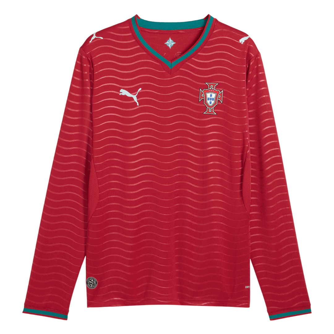 Tricouri Fotbal Portugalia Acasă 2026 Mânecă Lungă