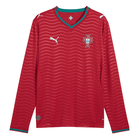 Tricouri Fotbal Portugalia Acasă 2026 Mânecă Lungă