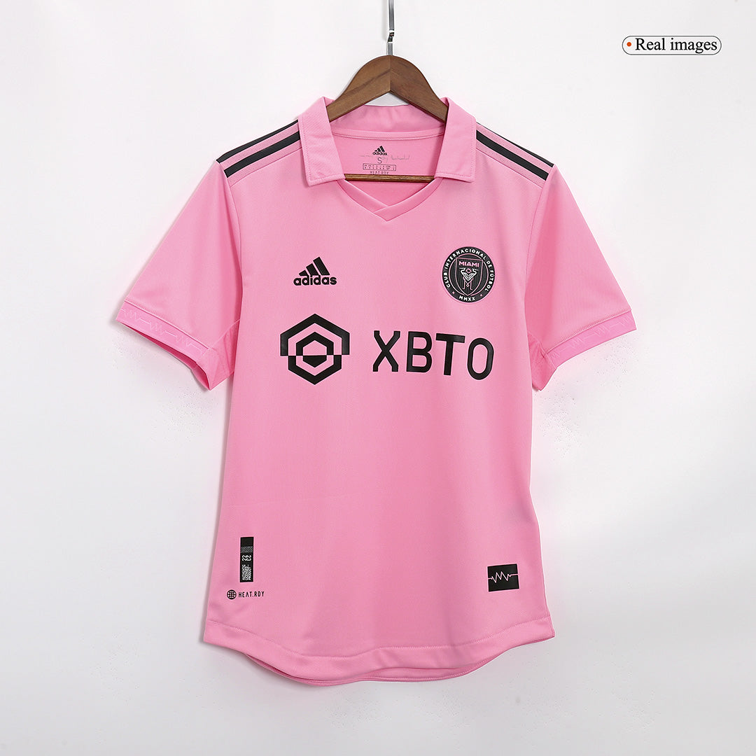 Tricouri Fotbal Inter Miami CF MESSI #10 Acasă 2022 Authentic