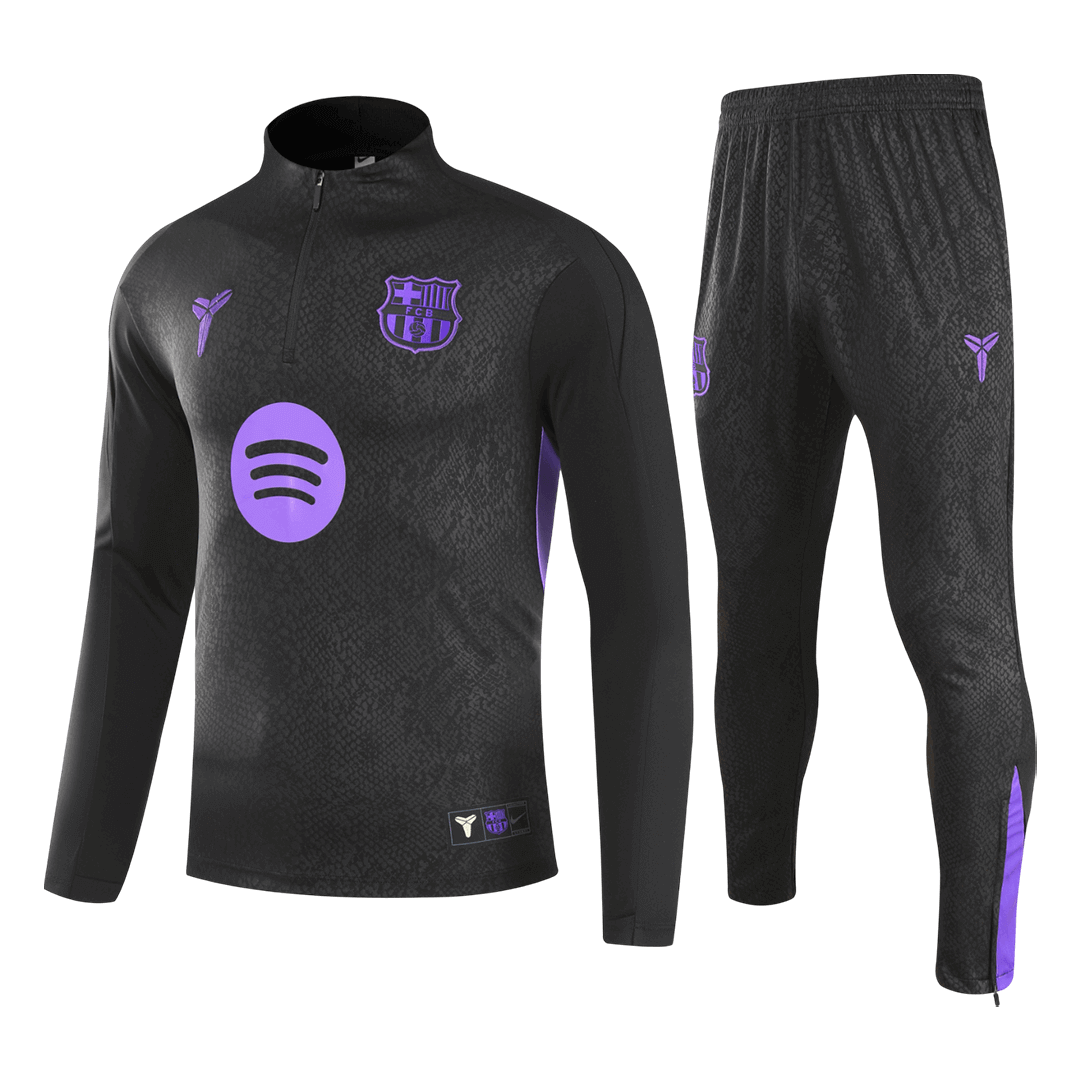 Set Bluză Barcelona 2025/26 Pentru Copii - Black