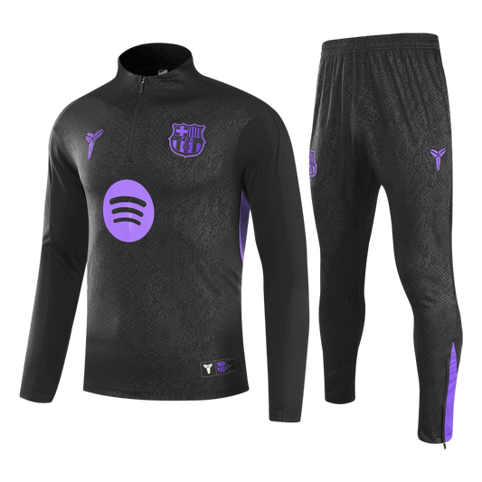 Set Bluză Barcelona 2025/26 Pentru Copii - Black