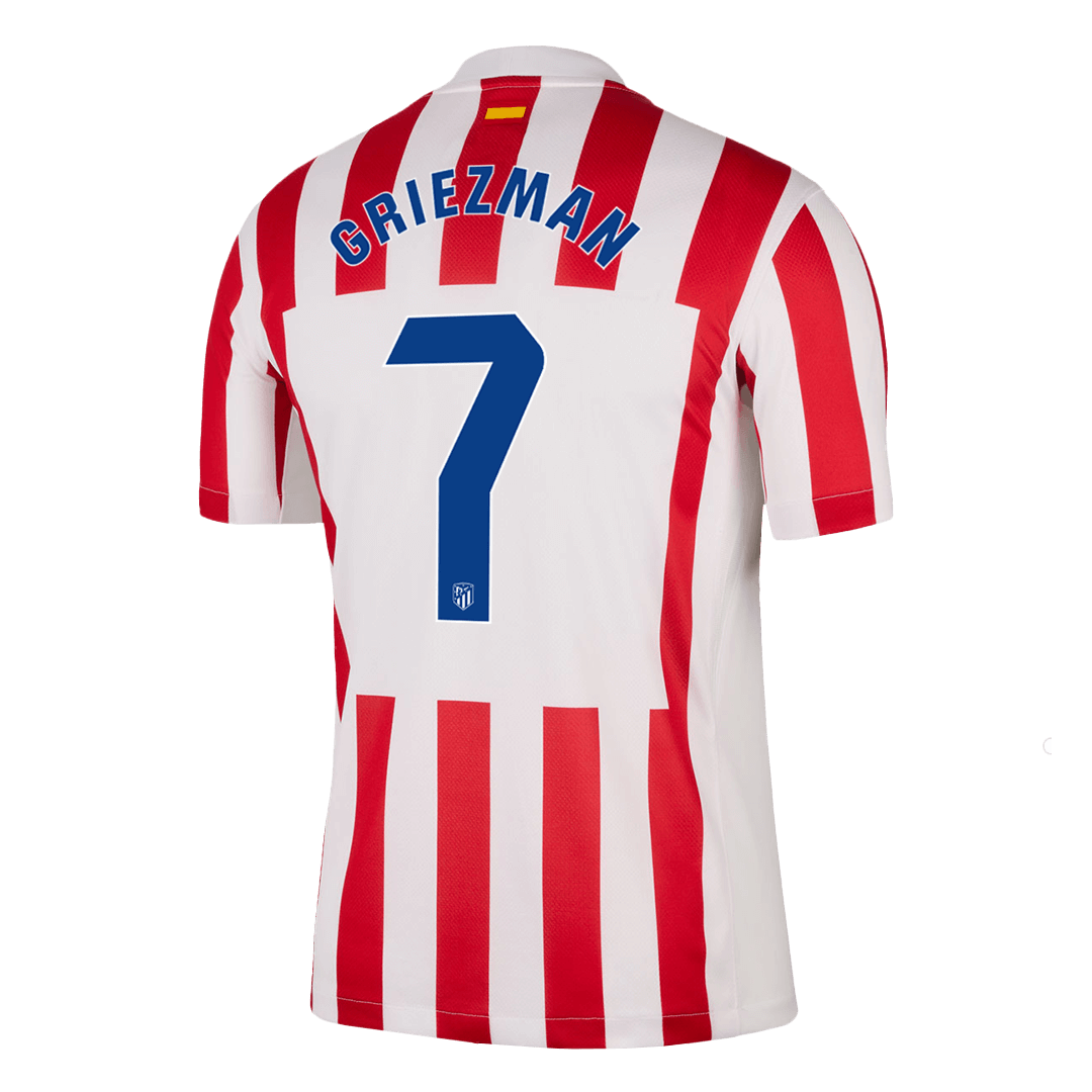 Tricouri Fotbal Atletico Madrid GRIEZMANN #7 Acasă 2025/26