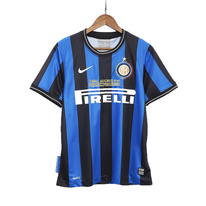 Tricouri Fotbal Vintage Inter Milano Acasă 2009/10 - UCL Final