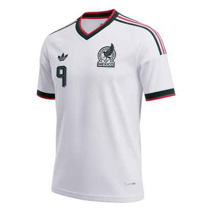 Tricouri Fotbal Mexico RAÚL #9 Deplasare Cupa Mondială 2026