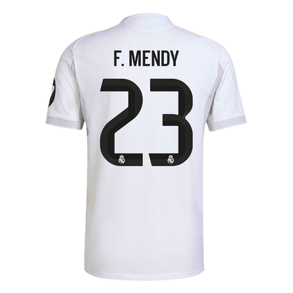 Tricouri Fotbal Real Madrid F.MENDY #23 Acasă 2025/26 Authentic - Premium