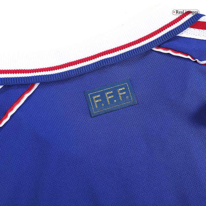 Tricouri Fotbal Vintage Franța Acasă 1998