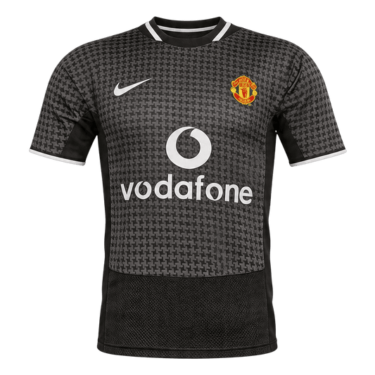 Tricouri Fotbal Vintage Manchester United Deplasare 2003/05
