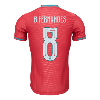 Tricouri Fotbal Portugalia B.FERNANDES #8 Acasă Cupa Mondială 2026 Authentic