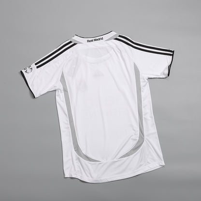 Tricouri Fotbal Vintage Real Madrid RAUL #7 Acasă 2006/07