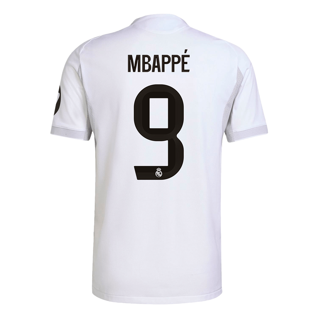 Tricouri Fotbal Real Madrid MBAPPÉ #9 Acasă 2025/26 Authentic - Premium