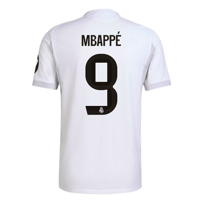 Tricouri Fotbal Real Madrid MBAPPÉ #9 Acasă 2025/26 Authentic - Premium