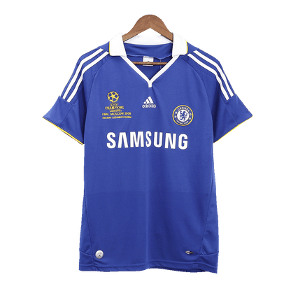 Tricouri Fotbal Vintage Chelsea Acasă 2008 - UCL Final
