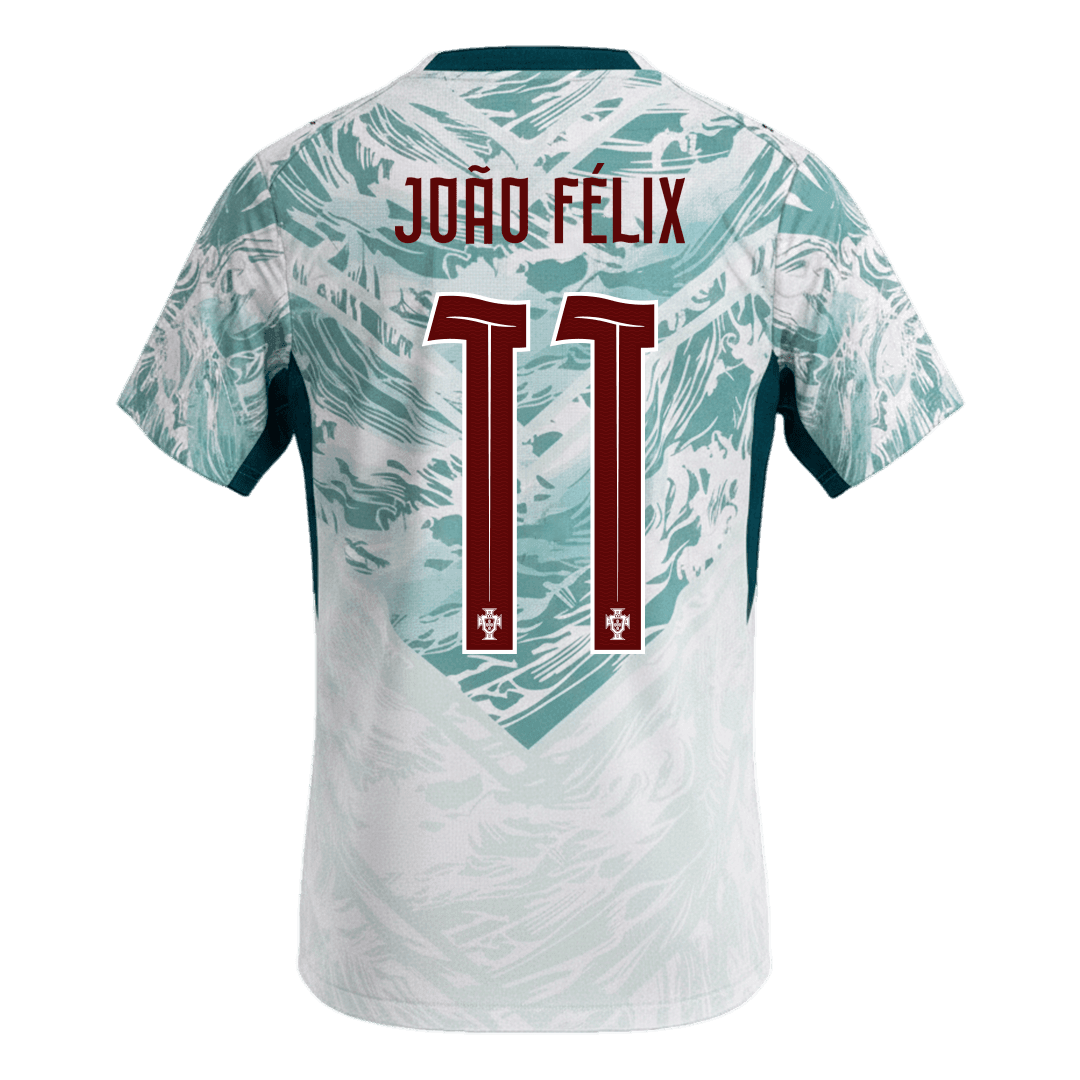 Tricouri Fotbal Portugalia JOÃO FÉLIX #11 Deplasare Cupa Mondială 2026