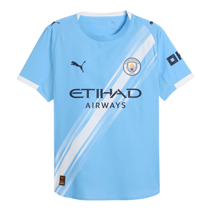 Tricouri Fotbal Manchester City REIJNDERS #4 Acasă 2025/26 Authentic