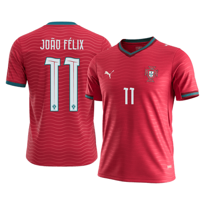 Tricouri Fotbal Portugalia JOÃO FÉLIX #11 Acasă Cupa Mondială 2026 - Premium