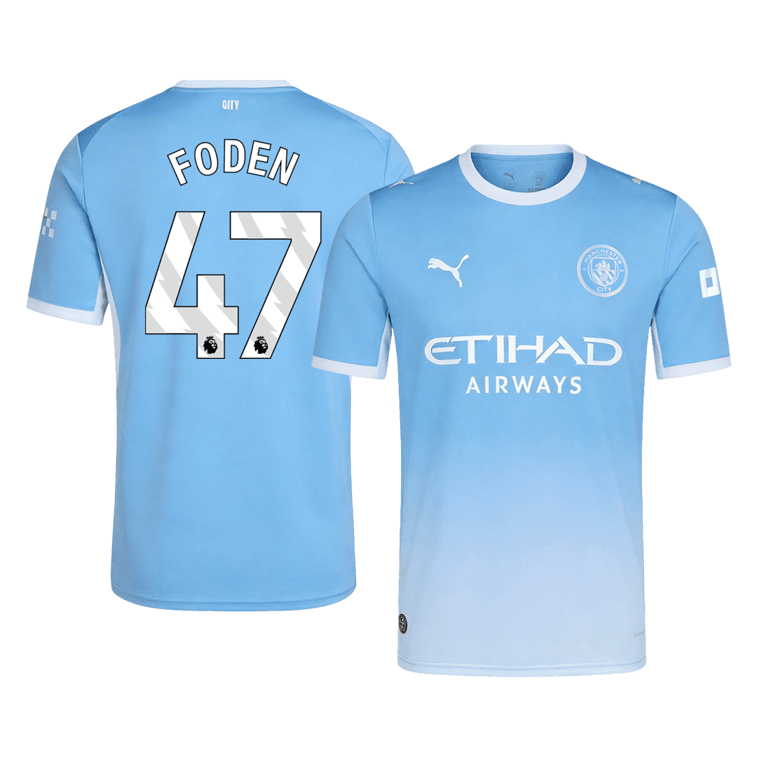 Tricouri Fotbal Manchester City FODEN #47 Acasă 2026/27