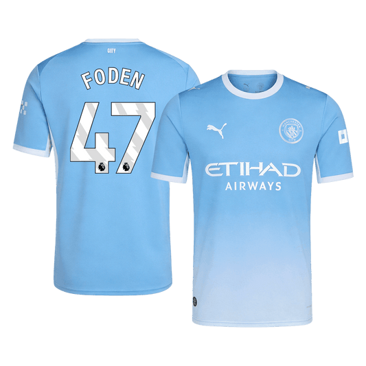 Tricouri Fotbal Manchester City FODEN #47 Acasă 2026/27