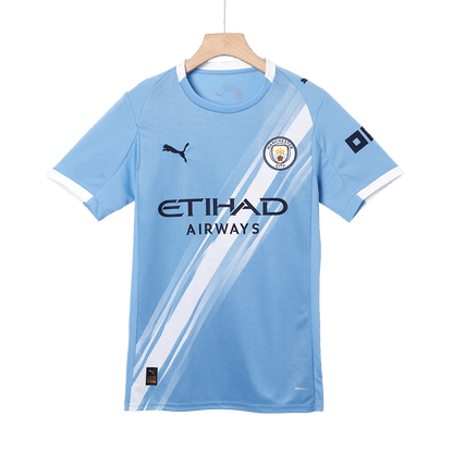 Tricouri Fotbal Manchester City DE BRUYNE #17 Acasă 2025/26 - Premium