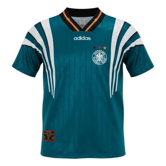 Tricouri Fotbal Vintage Germania Deplasare 1996/97