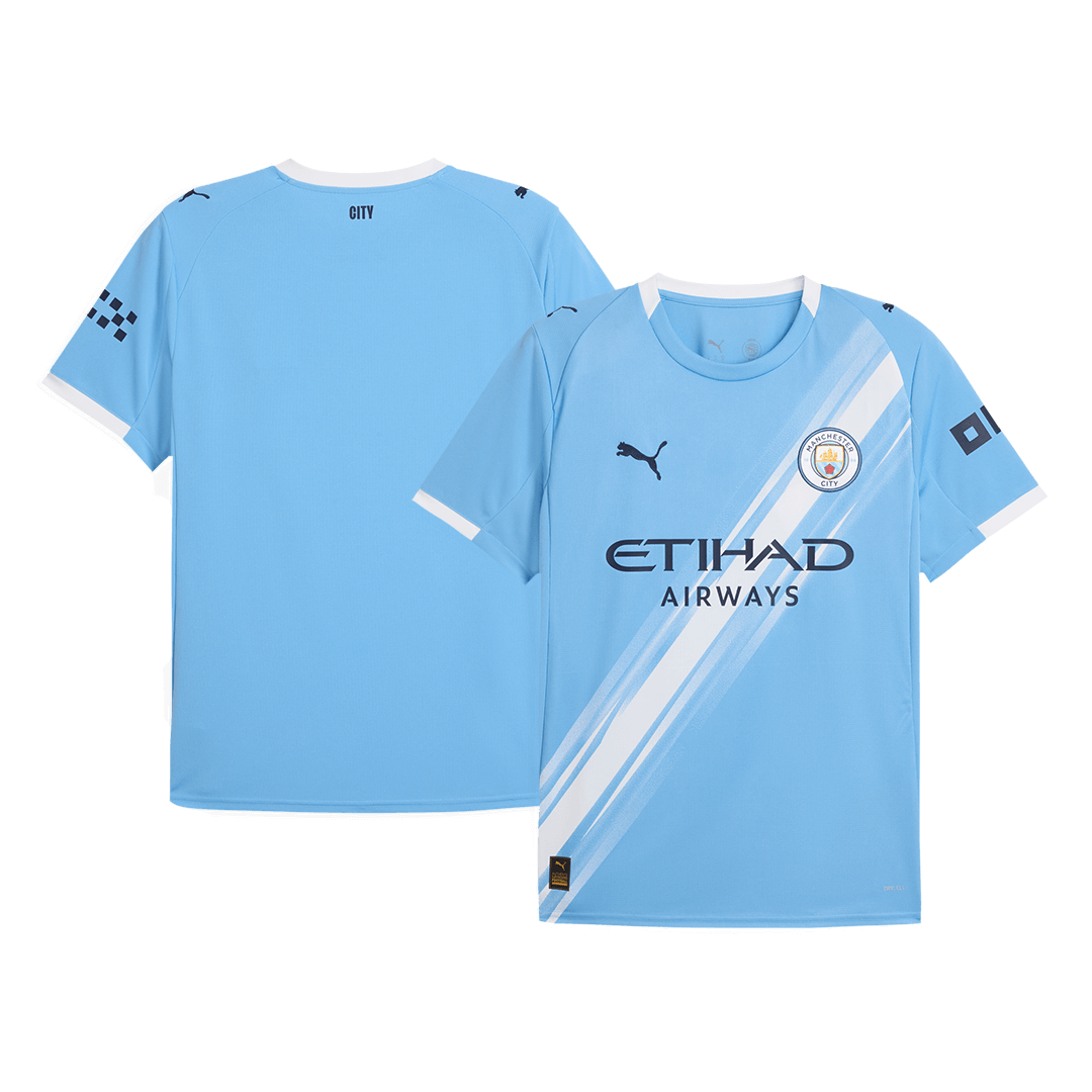Tricouri Fotbal Manchester City Acasă 2025/26 - Premium