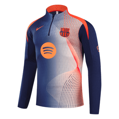 Set Bluză Barcelona 2025/26 Pentru Copii - Black&Orange