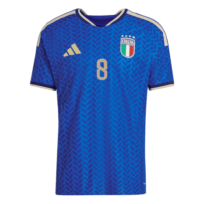 Tricouri Fotbal Italia TONALI #8 Acasă Cupa Mondială 2026 Authentic