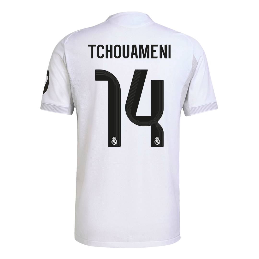 Tricouri Fotbal Real Madrid TCHOUAMENI #14 Acasă 2025/26 Authentic - Premium