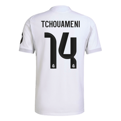 Tricouri Fotbal Real Madrid TCHOUAMENI #14 Acasă 2025/26 Authentic - Premium