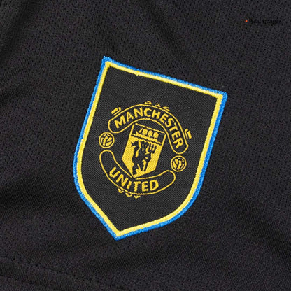 Set Tricouri Fotbal Manchester United Treilea 2025/26 Pentru Copii