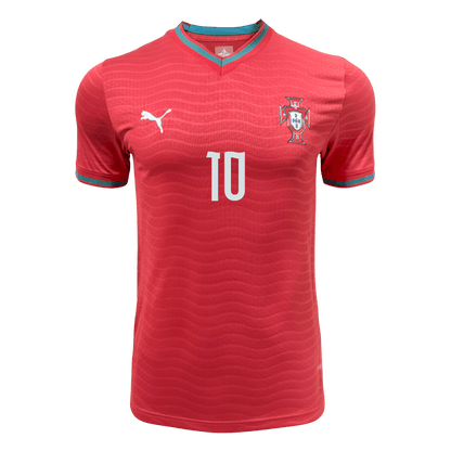 Tricouri Fotbal Portugalia BERNARDO #10 Acasă Cupa Mondială 2026 Authentic