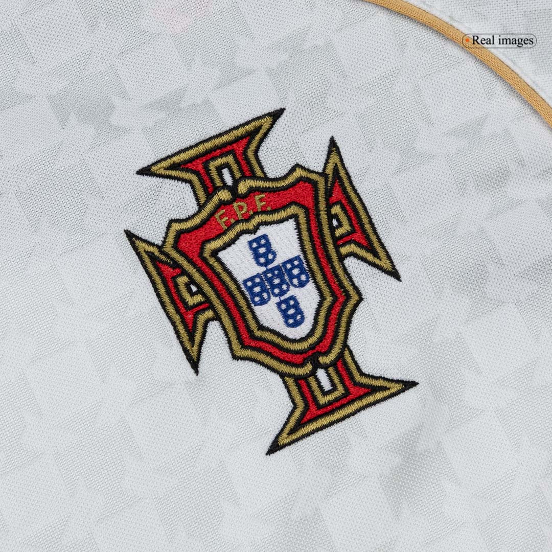 Tricouri Fotbal Vintage Portugalia Deplasare 2004