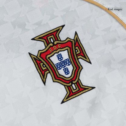 Tricouri Fotbal Vintage Portugalia Deplasare 2004