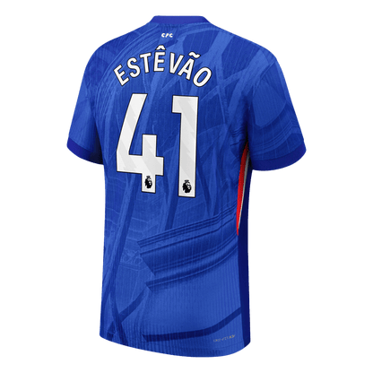 Tricouri Fotbal Chelsea ESTÊVÃO #41 Acasă 2025/26 Authentic