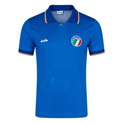 Tricouri Fotbal Vintage Italia Acasă 1990