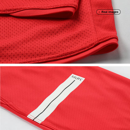 Tricouri Fotbal Vintage Manchester United ROONEY #10 Acasă 2007/08