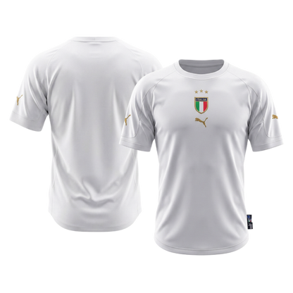 Tricouri Fotbal Vintage Italia Deplasare 2004