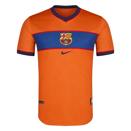 Tricouri Fotbal Vintage Barcelona Third 1998/99
