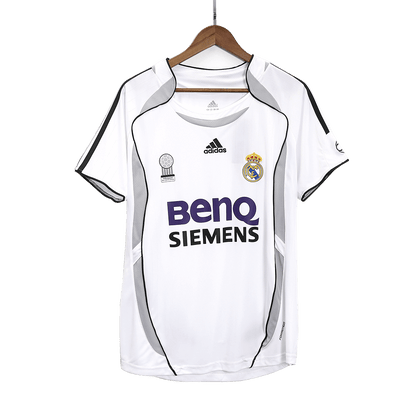 Tricouri Fotbal Vintage Real Madrid SERGIO RAMOS #4 Acasă 2006/07