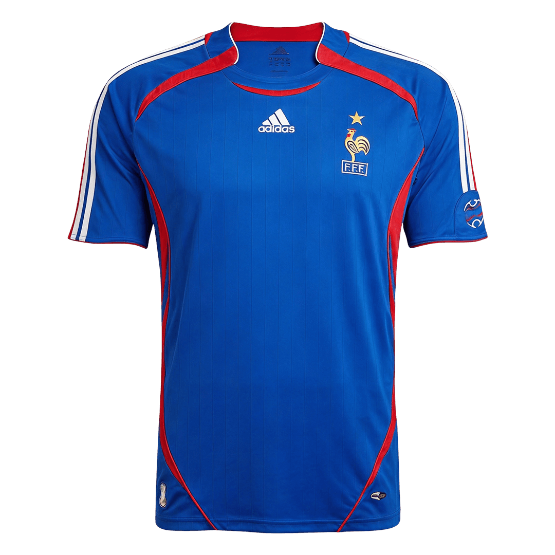 Tricouri Fotbal Vintage Franța Acasă Cupa Mondială 2006