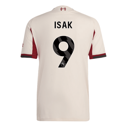 Tricouri Fotbal Liverpool ISAK ##9 Deplasare 2025/26 Authentic