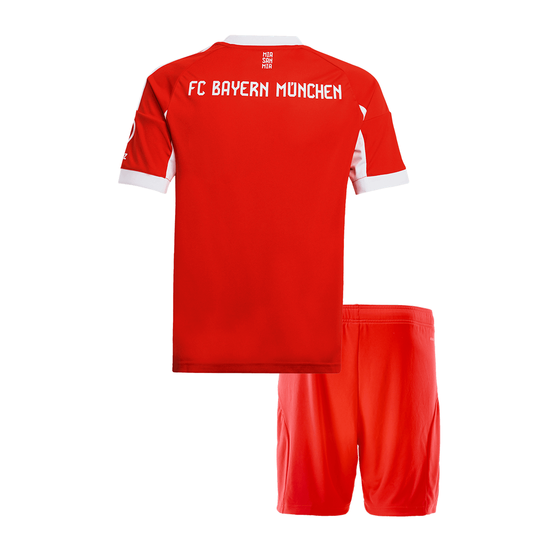 Set Tricouri Fotbal Bayern Munchen Acasă 2025/26 Pentru Copii