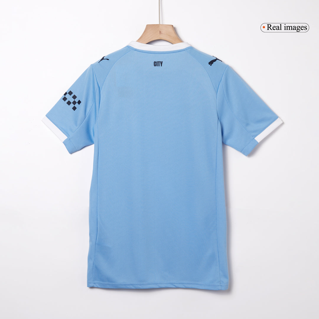 Tricouri Fotbal Manchester City FODEN #47 Acasă 2025/26 - Premium
