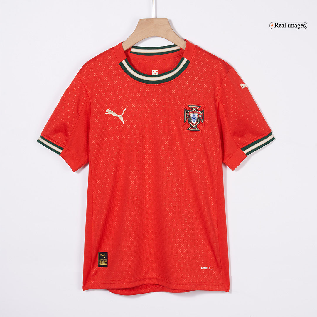 Set Tricouri Fotbal Portugalia Acasă 2025 Pentru Copii