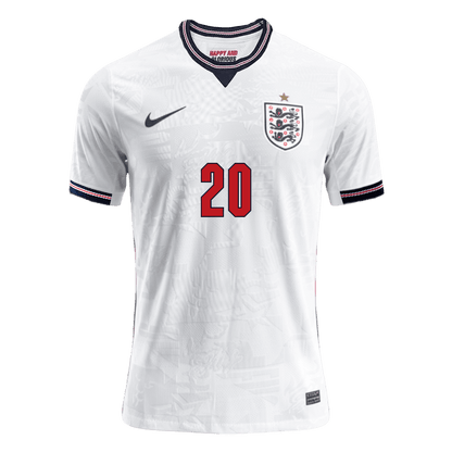 Tricouri Fotbal Anglia PALMER #20 Acasă Cupa Mondială 2026 Authentic