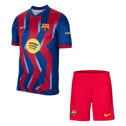 Set Tricouri Fotbal Barcelona Al Patrulea 2025/26
