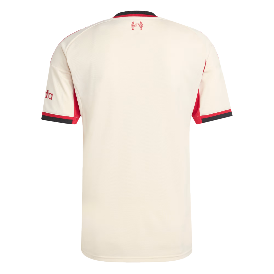 Tricouri Fotbal Liverpool Deplasare 2025/26 (mărime mare)