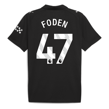 Tricouri Fotbal Manchester City FODEN #47 Deplasare 2025/26