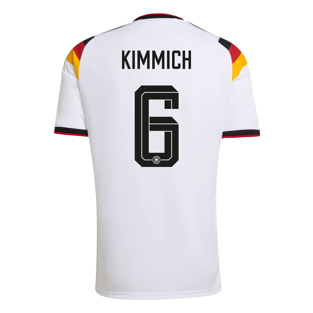 Tricouri Fotbal Germania KIMMICH #6 Acasă Cupa Mondială 2026