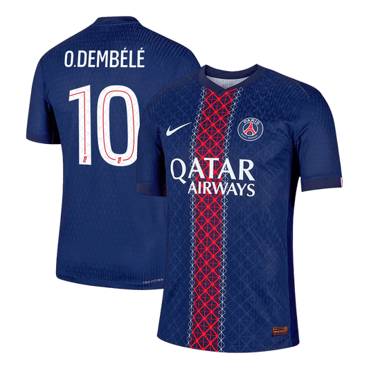 Tricouri Fotbal PSG O.DEMBÉLÉ #10 Acasă 2025/26 Authentic