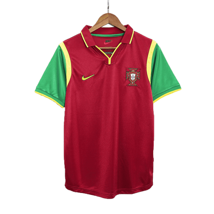 Tricouri Fotbal Vintage Portugalia Acasă 1999